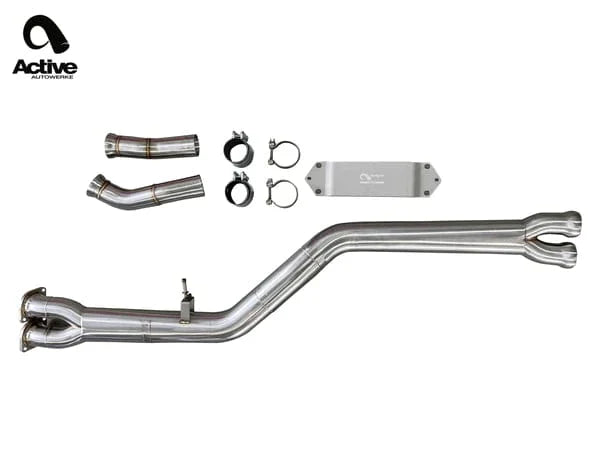 Active Autowerke Straight Pipe Active Autowerke Single Mid Pipe - 2019+ M2 Competition 11-050