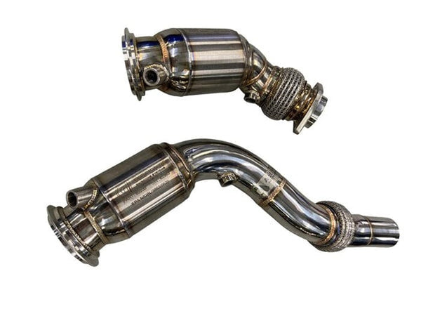 Active Autowerke Catted Downpipes (GESI G-Sport Cats) - BMW / F8X / S55 / M3 / M4 / M2 Competition