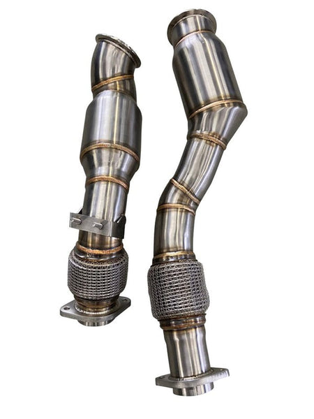 Active Autowerke Downpipes w/ GESI Cat - BMW / S58 / F97 / F98 / X3M / X4M