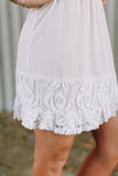 Floral Lace Half Slip nicE HT