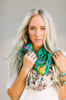 Tattered Patchwork Scarf nicE HT