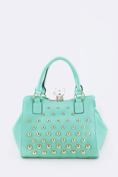 Wild Heart Studded Purse nicE HT