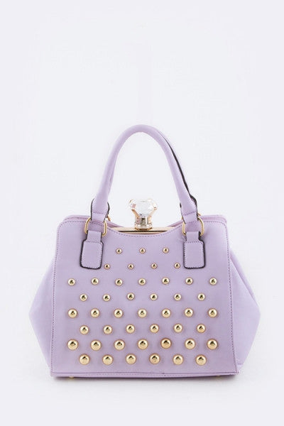 Traveling Lavender Purse nicE HT