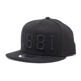 1893 New Era Snapback - Black / Black
