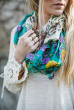 Tattered Patchwork Scarf nicE HT