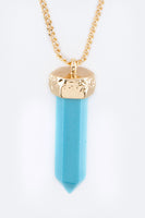 Polished Stone Necklace nicE HT