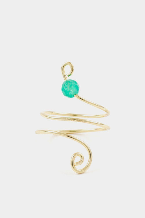 Crystal Swirl Ring nicE HT