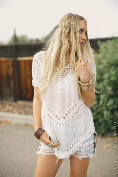 Macrame Love Top nicE HT