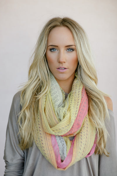 Rainbow Ombre Scarf nicE HT