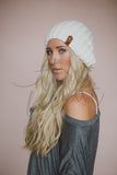Just a Little Leather Beanie nicE HT HT_Mar_10_01