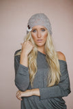 Ivory Boho Lace Beanie nicE HT HT_Mar_10_01