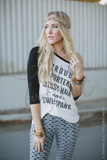 Messy Hair Supporter Baseball Tee nicE HT