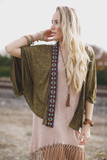 Tribal Trim Kimono nicE HT