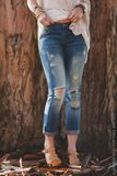 Worn Boyfriend Jeans nicE HT