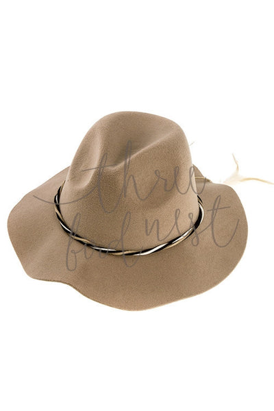 Feathered Felt Cap nicE HT HT_Mar_10_01