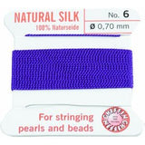 Beadalon® 100% Silk Carded Bead Cord