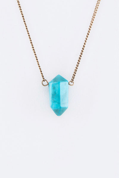 Turquoise Quartz Pendant nicE HT