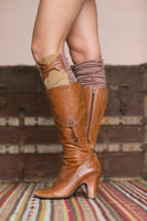 Leather boot cuffs nicE HT