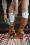 Lacey Trim Boot Cuffs nicE HT HT_Mar_10_02