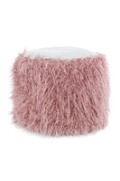 Fellpouf Bobtail 125 Rosa / Grau