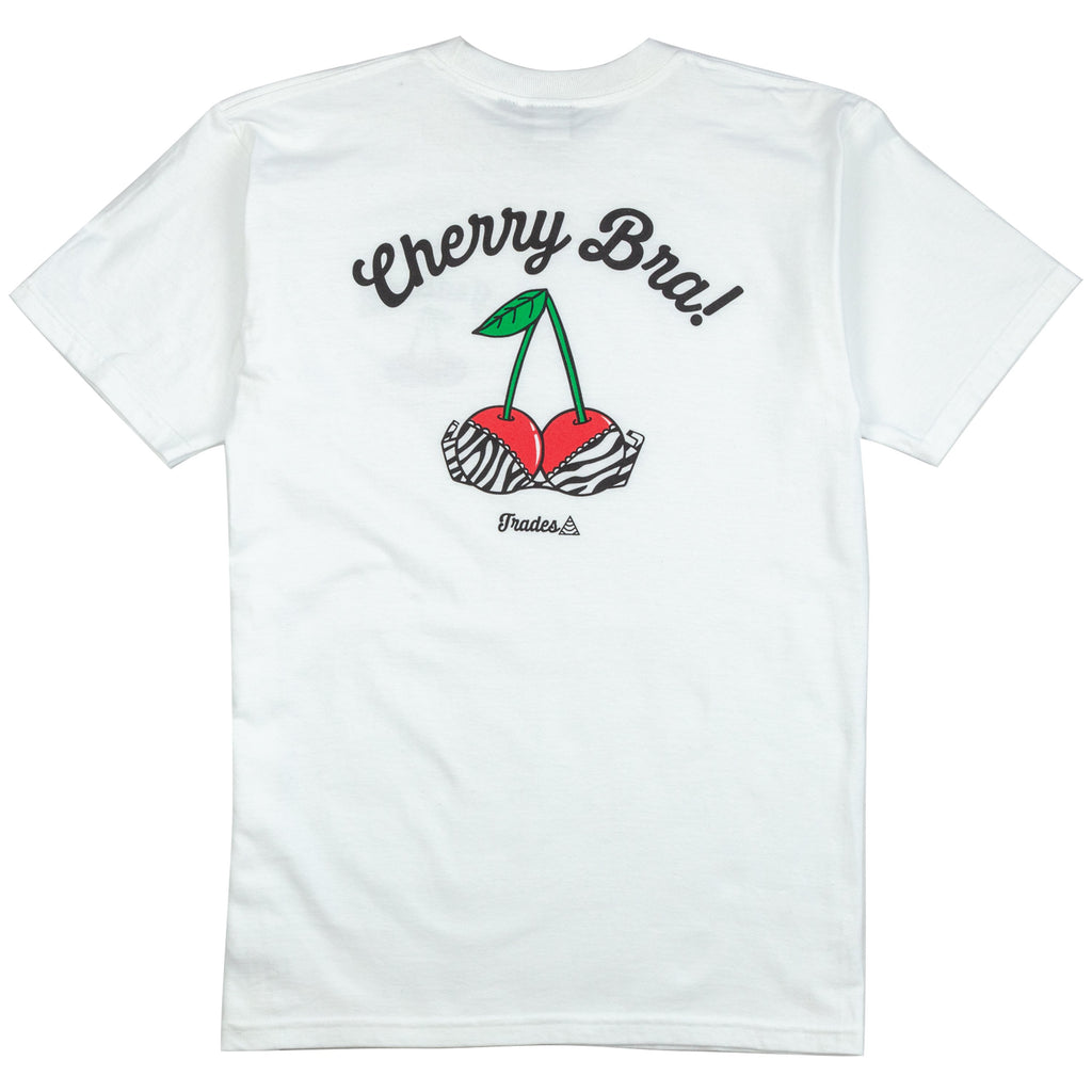 CHERRY BRA! Tee - White