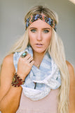 Woodland Knit + Lace Scarf nicE HT