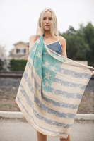 Mint American Flag Scarf nicE HT