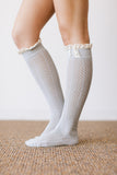 Ruffle Spandex Boot Socks nicE HT HT_Mar_10_02