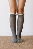 Ruffle Spandex Boot Socks nicE HT HT_Mar_10_02