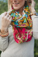 Infinite Patchwork Scarf nicE HT