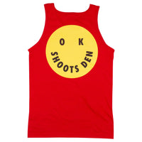 OK SHOOTS DEN Tank Top - Red