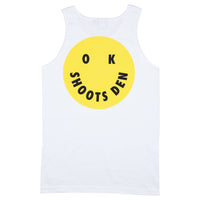 OK SHOOTS DEN Tank Top - White