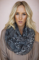 Tribal Infinity Loop Scarf nicE HT