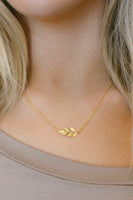 Little Leaf Necklace nicE HT