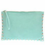 Studded Mint Clutch nicE HT