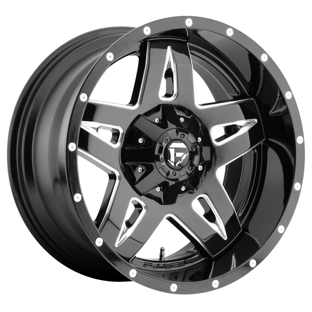 17" D554 FULL BLOWN GL-BLK-MIL