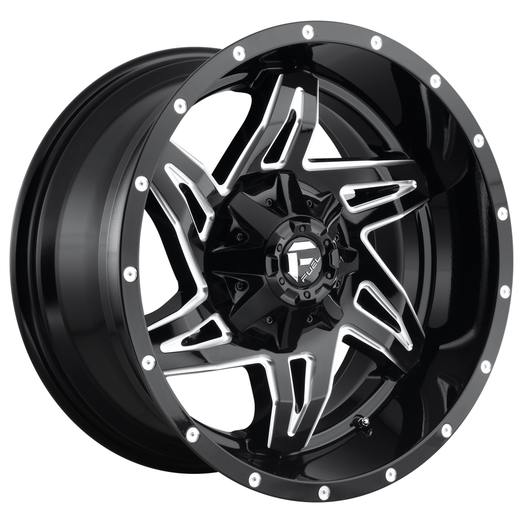 20" D613 ROCKER GL-BLK-MIL