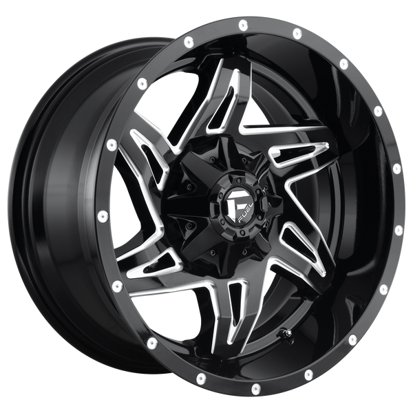 20" D613 ROCKER GL-BLK-MIL