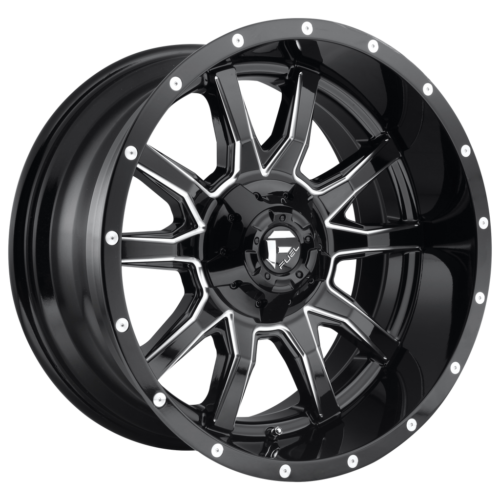 17" D627 VANDAL GL-BLK-MIL