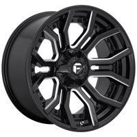 20" D711 RAGE GL-BLK-MIL