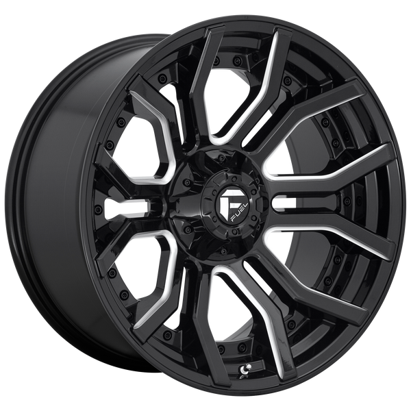 24" D711 RAGE GL-BLK-MIL