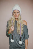 Pom Pom Knitted Beanie nicE HT HT_Mar_10_01