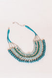 Indian Beaded Collar Necklace nicE HT