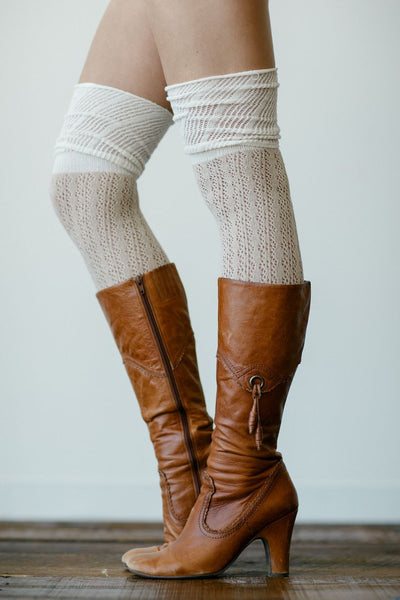 Color Block Socks {Peach} nicE HT