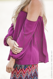 Jewel's Gypsy Blouse - Magenta nicE HT HT_Mar_10_02