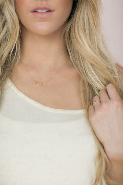 Infinity Necklace {Gold} nicE HT