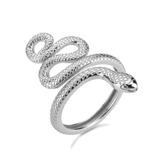 Jormungand Snake Viking Ring