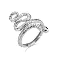 Jormungand Snake Viking Ring