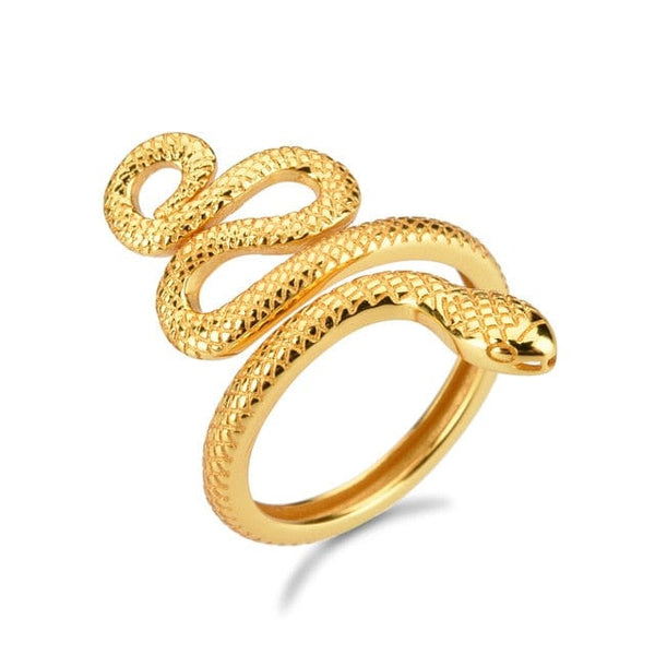 Jormungand Snake Viking Ring