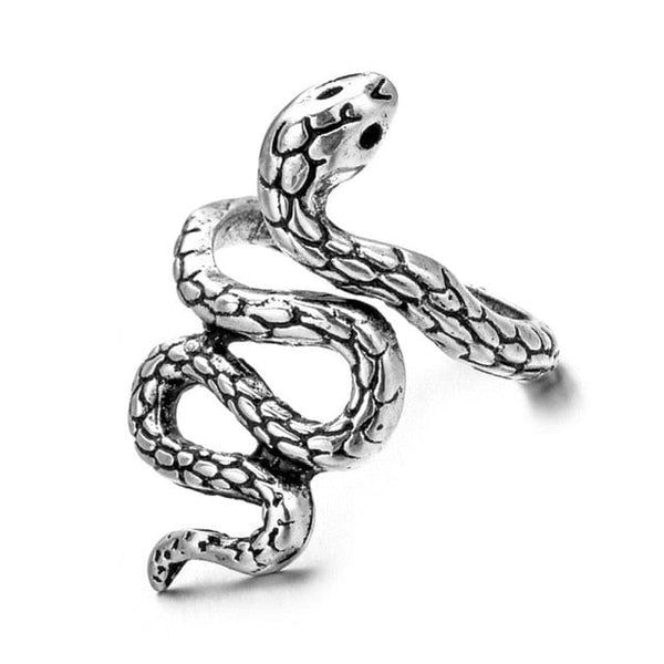 Jormungand Snake Viking Ring